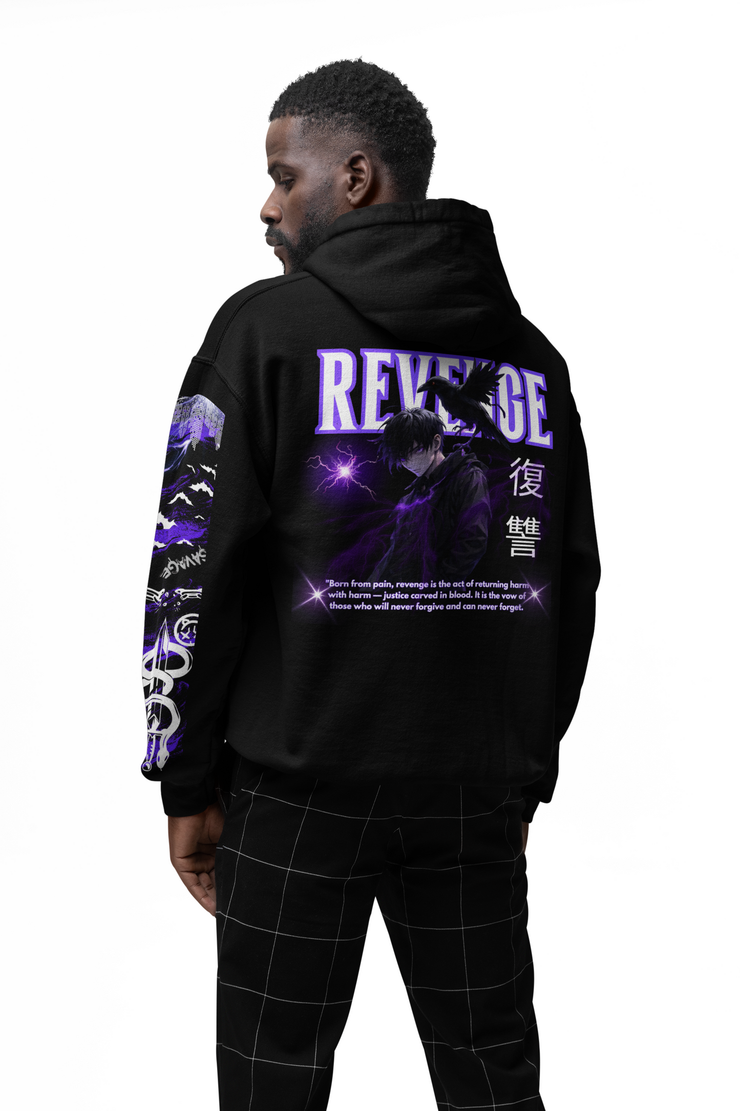 Revenge Hoodie – Dark Streetwear Edition