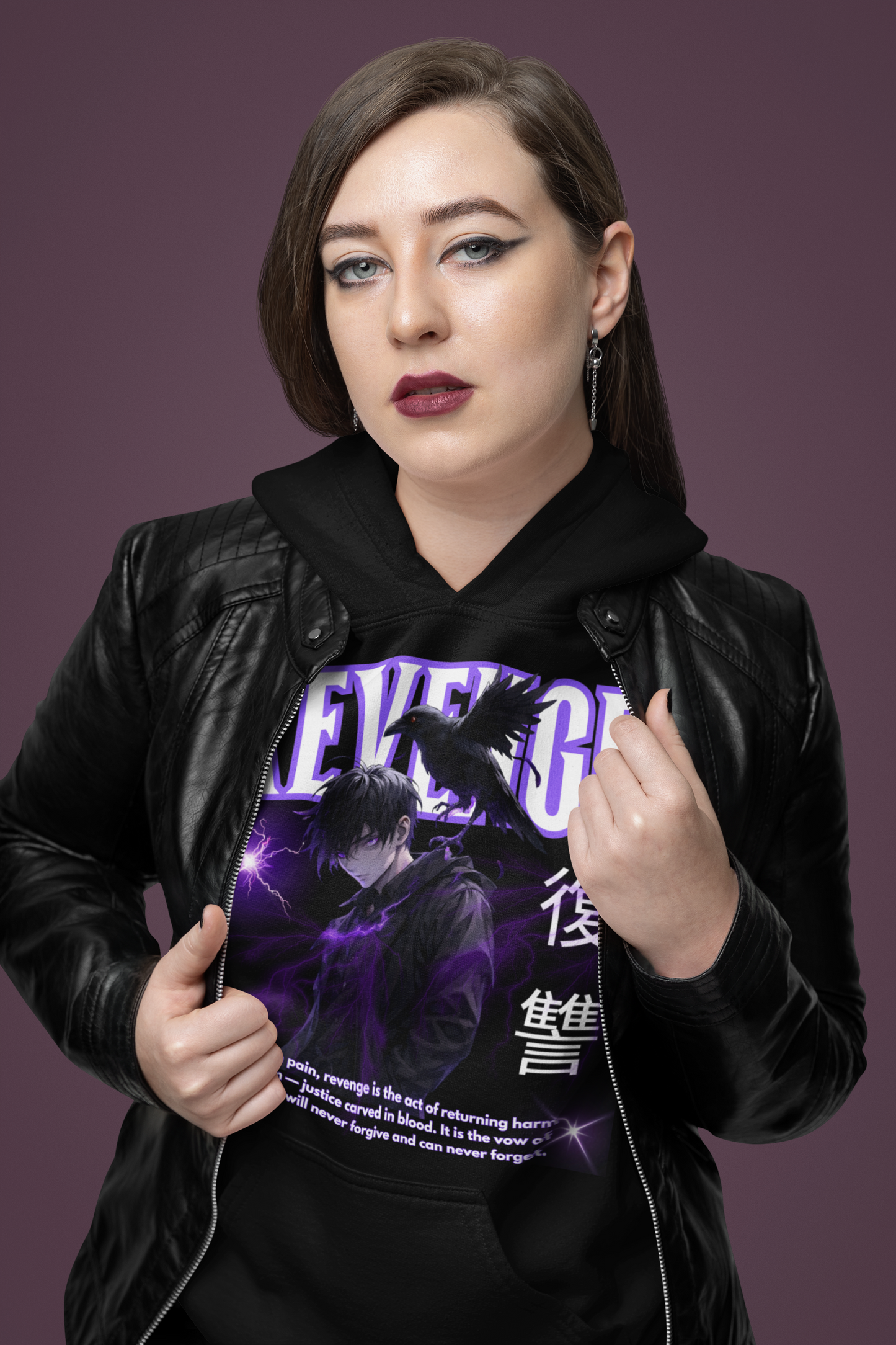 Revenge Hoodie – Dark Streetwear Edition