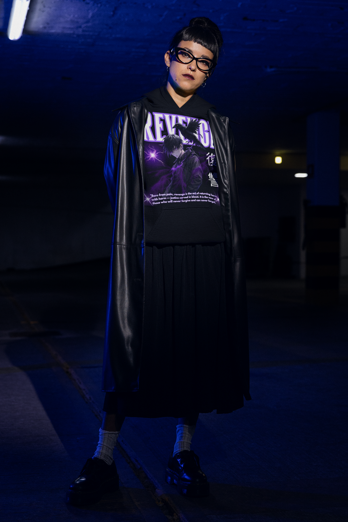 Revenge Hoodie – Dark Streetwear Edition